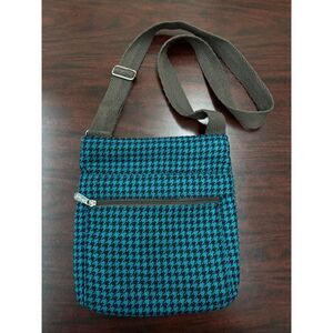 Thirty-One Crossbody Houndstooth Print Bag